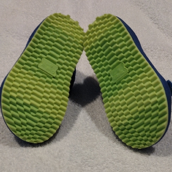 Kids Blue and Green Sandals - Picture 3 of 5